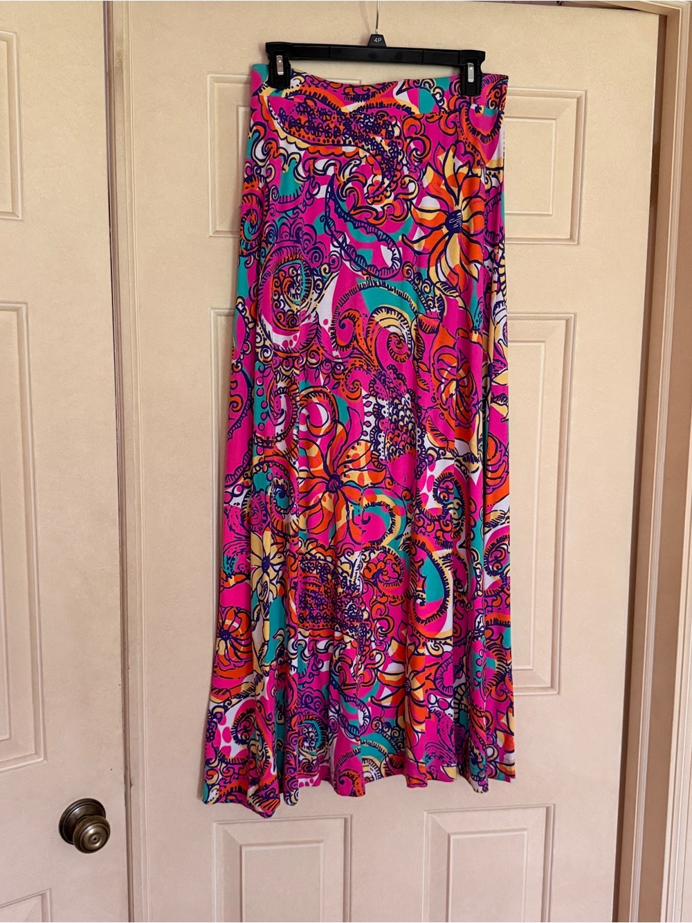 EUC Lilly Pulitzer Beale Maxi Skirt Sea & Be Seen
